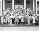 ESJ at Keuka College Ashram, 1959, group photo