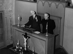 ESJ preaching at Finnish Ashram