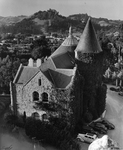 Ariel view of church where the German Ashram was held