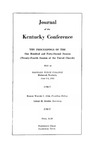 1962 Journal of the Kentucky Conference: The Proceedings of the One Hundred and Forty-Second Session (Twenty-Fourth Session of the United Church) by The Methodist Church