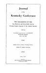 1966 Journal of the Kentucky Conference: The Proceedings of the One Hundred and Forty-Sixth Session (Twenty-Eight Session of the United Church) by The Methodist Church