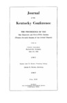 1965 Journal of the Kentucky Conference: The Proceedings of the One Hundred and Forty-Fifth Session (Twenty-Seventh Session of the United Church) by The Methodist Church