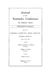 1951 Journal of the Kentucky Conference the Proceedings of the Thirteenth Session