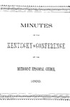1888 Minutes of the Sixty-Second Session of the Kentucky Conference of the Methodist Episcopal Church by Methodist Episcopal Church
