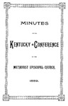 1889 Minutes of the Sixty-Third Session of the Kentucky Conference of the Methodist Episcopal Church by Methodist Episcopal Church