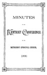 1890 Minutes of the Sixty-Fourth Session of the Kentucky Conference of the Methodist Episcopal Church by Methodist Episcopal Church