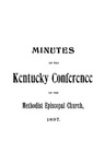 1897 Minutes of the Seventy-First Session of the Kentucky Conference of the Methodist Episcopal Church by Methodist Episcopal Church