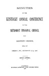 1906 Minutes of the Kentucky Annual Conference of the Methodist Episcopal Church: The Eightieth Session by Methodist Episcopal Church