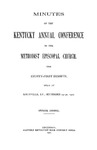 1907 Minutes of the Kentucky Annual Conference of the Methodist Episcopal Church: The Eighty-First Session