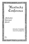 1917 Minutes of the Kentucky Annual Conference of the Methodist Episcopal Church: The Ninety-First Annual Session by Methodist Episcopal Church