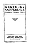 1925 Minutes of the Kentucky Annual Conference of the Methodist Episcopal Church: The Ninety-Ninth Annual Session