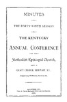 1876 Minutes of the Forty-Ninth Session of the Kentucky Annual Conference of the Methodist Episcopal Church by Methodist Episcopal Church