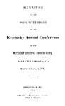 1869 Minutes of the Forty-Ninth Session of the Kentucky Annual Conference of the Methodist Episcopal Church, South
