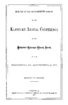 1877 Minutes of the Fifty-Seventh Session of the Kentucky Annual Conference of the Methodist Episcopal Church, South by Methodist Episcopal Church, South