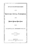 1878 Minutes of the Fifty-Eighth Session of the Kentucky Annual Conference of the Methodist Episcopal Church, South