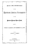 1885 Minutes of the Sixty-Fifth Session of the Kentucky Annual Conference of the Methodist Episcopal Church, South