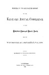 1886 Minutes of the Sixty-Sixth Session of the Kentucky Annual Conference of the Methodist Episcopal Church, South
