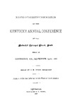 1887 Minutes of the Sixty-Seventh Session of the Kentucky Annual Conference of the Methodist Episcopal Church, South