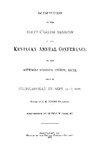 1888 Minutes of the Sixty-Eighth Session of the Kentucky Annual Conference of the Methodist Episcopal Church, South