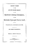 1894 Minutes of the Seventy-Fourth Session of the Kentucky Annual Conference of the Methodist Episcopal Church, South