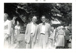 Rev. E. E. Shiltz and Son Jerome (1957)