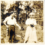 Miss Anna Cartwright and Driver