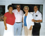 Bobby and Eldon Taylor, and Mildred and Tom McPhetson (1989)