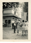 Bookstore and American Flag