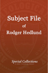 Subject File of Roger Hedlund: Asia Leadership Conference 1993 by Roger Hedlund