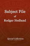 Subject File of Roger Hedlund: CGRC-CGAI Constitutional Revision and Institutional Membership by Roger Hedlund