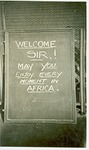 Welcome to Africa Sign by A. Rowland
