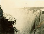Victoria Falls and Sign by A. Rowland