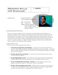 Research Methods in Missiology