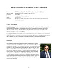 Leadership/Church for Unchurched