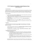 Evangelization Seminar: Applied Rhetorical Theory