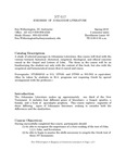Exegesis of the Johannine Literature