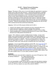 Clinical Pastoral Education