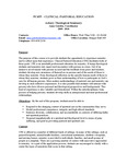 Clinical Pastoral Education
