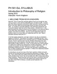 Philosophy of Christian Religion