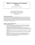Foundations of Proclamation