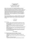 Method And Praxis in Theology