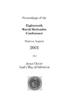 2001 Proceedings of the Eighteenth World Methodist Conference by World Methodist Council